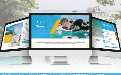 Trevallo - Summer PowerPoint template