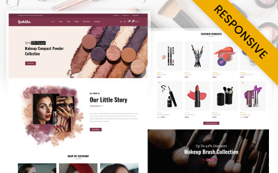 Looklike - Tema do WooCommerce da loja de cosméticos