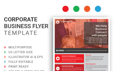Business Flyer Design - Corporate Identity Template