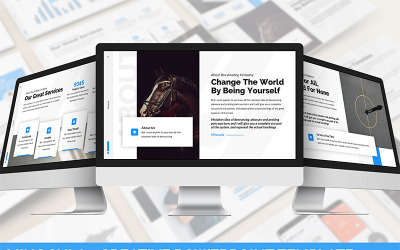 Minocula - Kreativ PowerPoint-mall