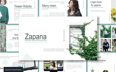 Modello di PowerPoint Zapana
