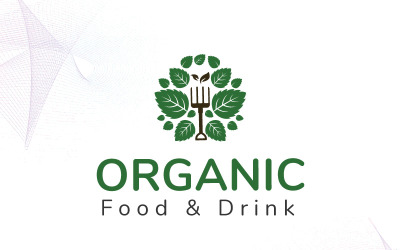 Organik Logo Şablonu