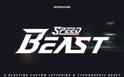 SpeedBeast | Visa teckensnitt
