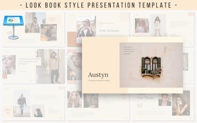 "Austyn Presentation" Responsive Keynote Template №97786