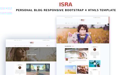 ISRA - Modelo de site de blog pessoal