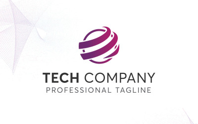 Шаблон логотипа технологической компании