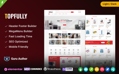 TopFully - Mega Shop többcélú WooCommerce téma