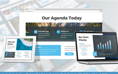 Locago - Modello PowerPoint Turismo