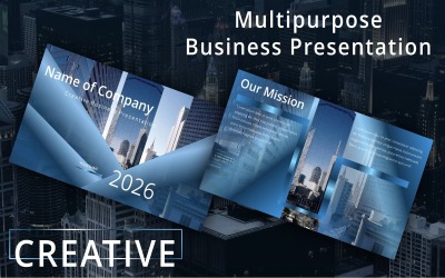 Modern Business PPT-sjabloon