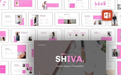 Shiva Fashion Agency PowerPoint-presentation