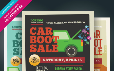 Car Boot Sale Flyer - Corporate Identity Template
