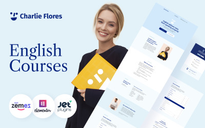 Charlie Flores - Výuka portfolia webových stránek WordPress