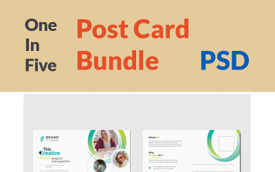Post card Bundle Vol_ 1 - Corporate Identity Template