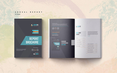 Jaarverslag - InDesign CC - Huisstijlsjabloon
