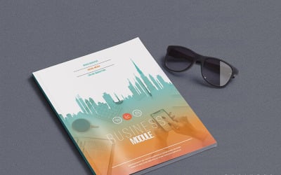 Magazine polyvalent - Modèle d&amp;#39;identité d&amp;#39;entreprise