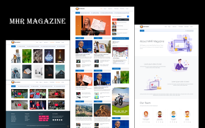 MhrMagazine - WordPress šablona pro noviny, blogy, deníky a časopisy
