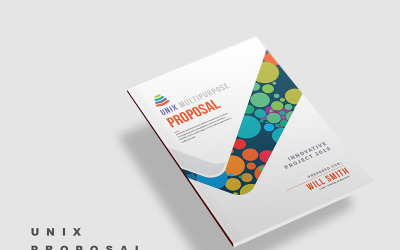 Brochure proposta - modello di identità aziendale