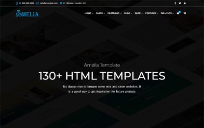 Amelia - All in One Business Website Template