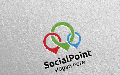 Community and Consulting  1 Logo Template