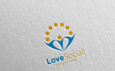 Community and Consulting  8 Logo Template