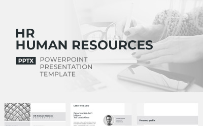 HR Human Resources PowerPoint template