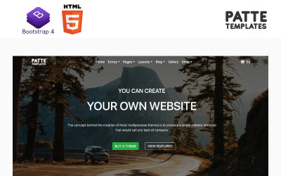 Modello HTML del sito Web Wildbiz