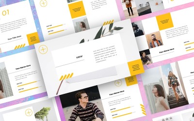 Ansicht - Kreative Vorlage Google Slides