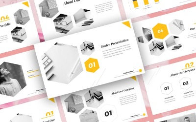 Húsvét – Kreatív PowerPoint-sablon