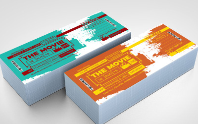 Party Event Ticket - Vorlage für Corporate Identity