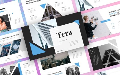 Tera - Obchodní šablona Google Slides