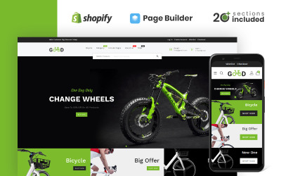 Good Bikes & Bicycle Store Shopify Theme