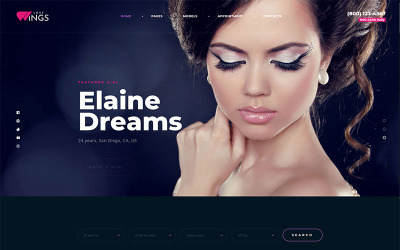 Love Wings Relations and Dating Tema WordPress №98481