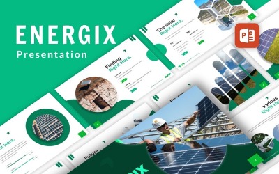 Premium Energix Business Presentation Powerpoint #98456