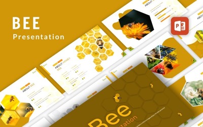 Presentación de PowerPoint Bee Nature