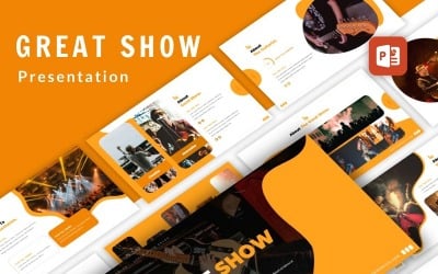 Presentazione PowerPoint dell'organizzatore di eventi di grande spettacolo