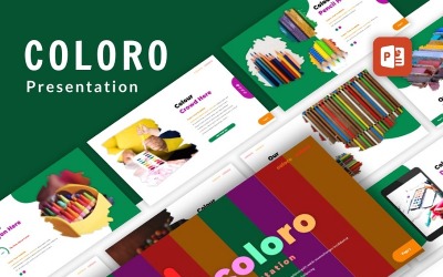 Презентация Coloro Creative PowerPoint