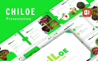 Шаблон презентации PowerPoint для презентации Chiloe Nature