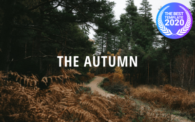 "The Autumn - Creative Portfolio | Responsive Drupal Template" Responsive Drupal Template №98473