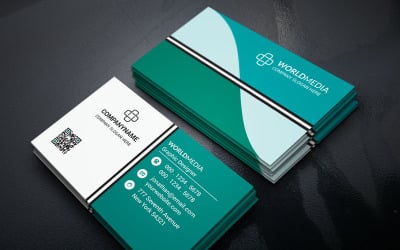 Pest Color Business Card - Corporate Identity Template