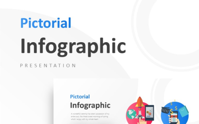 Plan en doel infographic presentatie PowerPoint-sjabloon