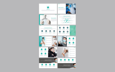 Корона вирус шаблон PowerPoint