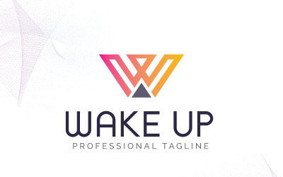 W letter Logo Template