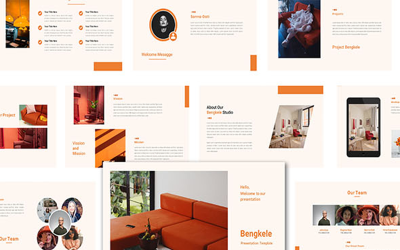 Bengkele - Creative Business PowerPoint Template #98757
