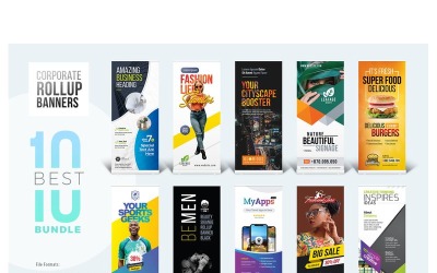 Business Rollup Bundle - Corporate Identity Template