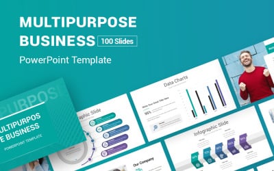 Modèle PowerPoint d&amp;#39;entreprise polyvalente