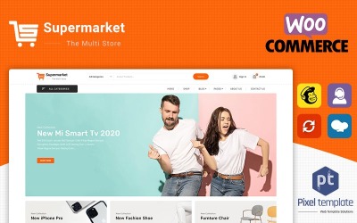 SuperMarket - Responsive WooCommerce-Thema für mehrere Zwecke