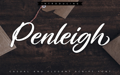 Penleigh | Carattere corsivo casual ed elegante
