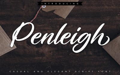 Penleigh | Casual &amp;amp; Elegant Cursive Font