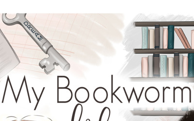 My Bookworm Life Clipart & Patterns Illustration 98944
