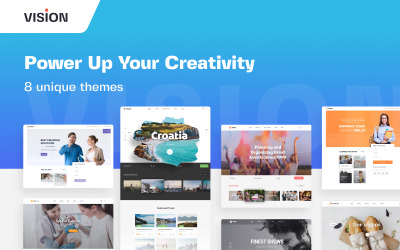 Responsivt Vision - Responsive Multipurpose Hemsidemall #98941